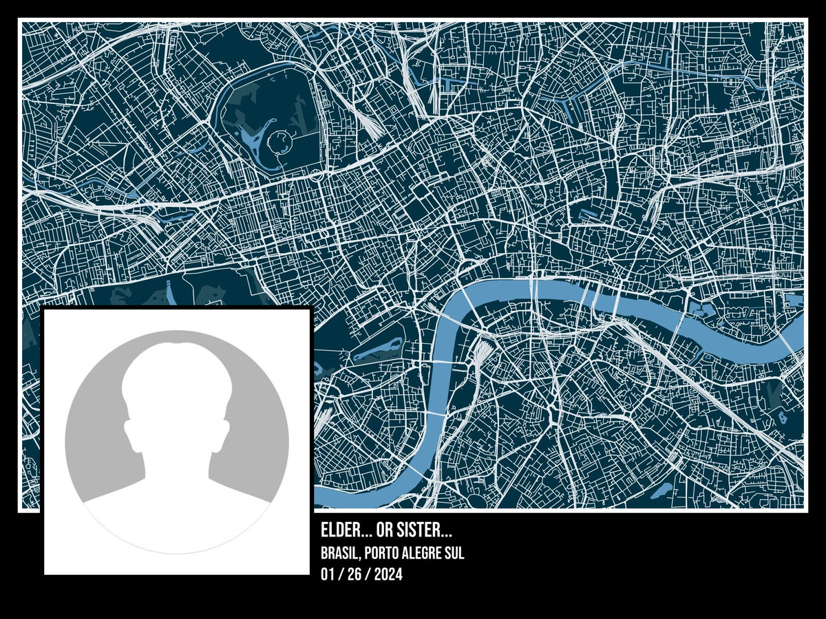 Original Mission Map - Premium Customized Product from City & Sky - Just $29.99! Shop now at City & Sky