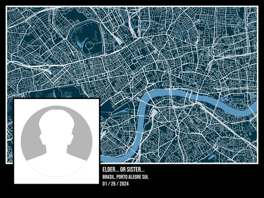 Original Mission Map - Premium Customized Product from City & Sky - Just $29.99! Shop now at City & Sky
