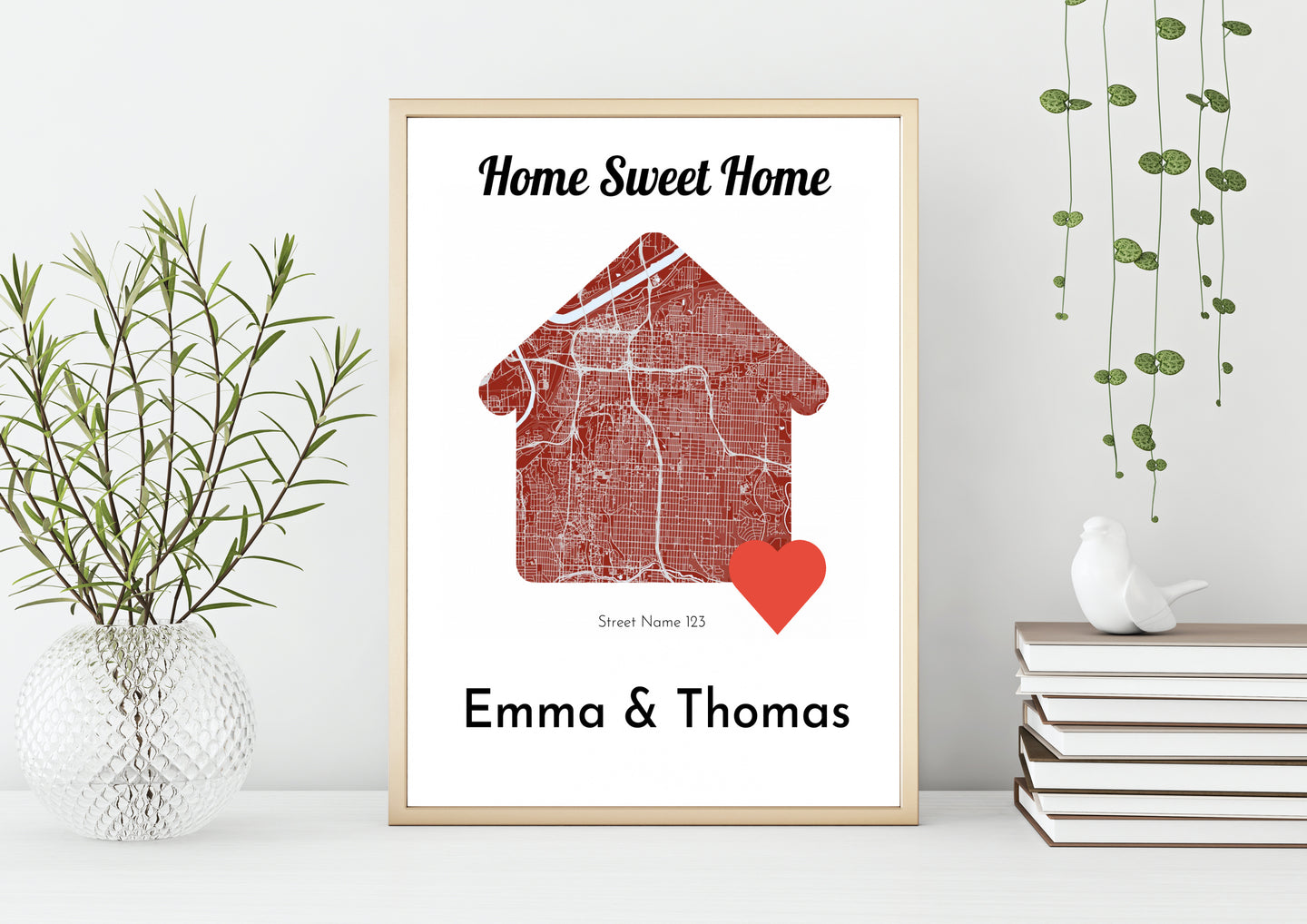 Home Sweet Home Poster - Premium Customized Product from City and Sky - Just $39.95! Shop now at City and Sky