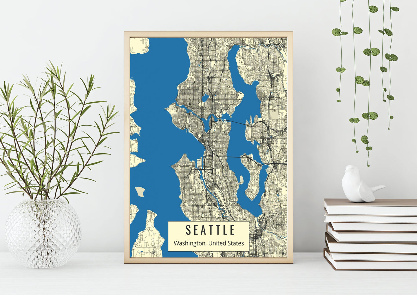 Classic Map - Premium Customized Product from City and Sky - Just $39.95! Shop now at City and Sky